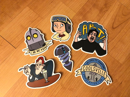 Iron Giant Sticker Pack