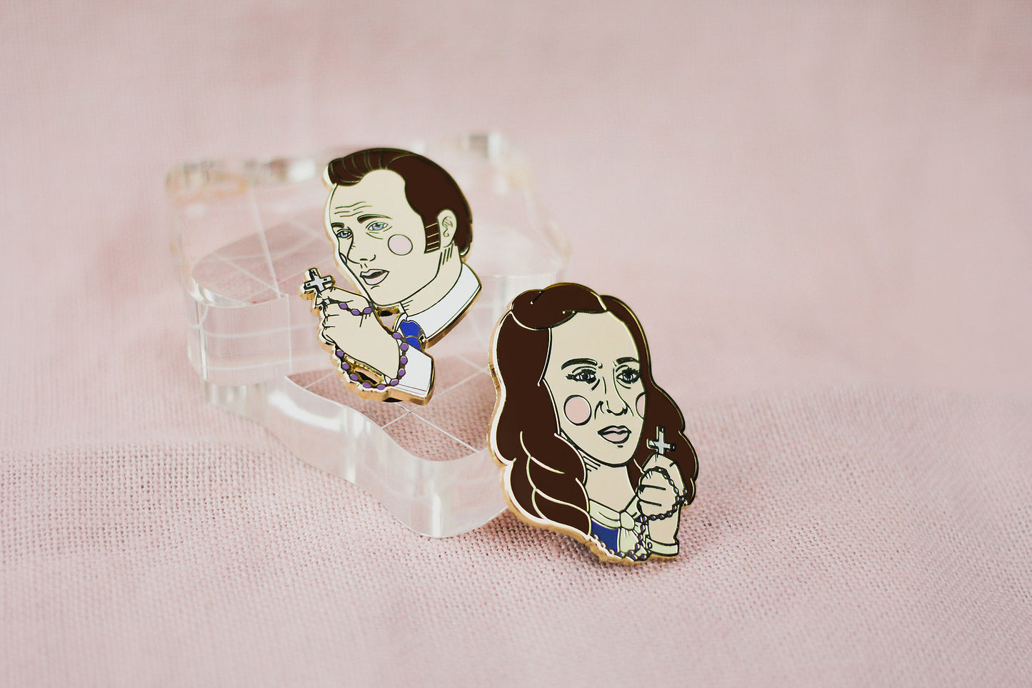 The Warrens Enamel Pin Set - The Conjuring