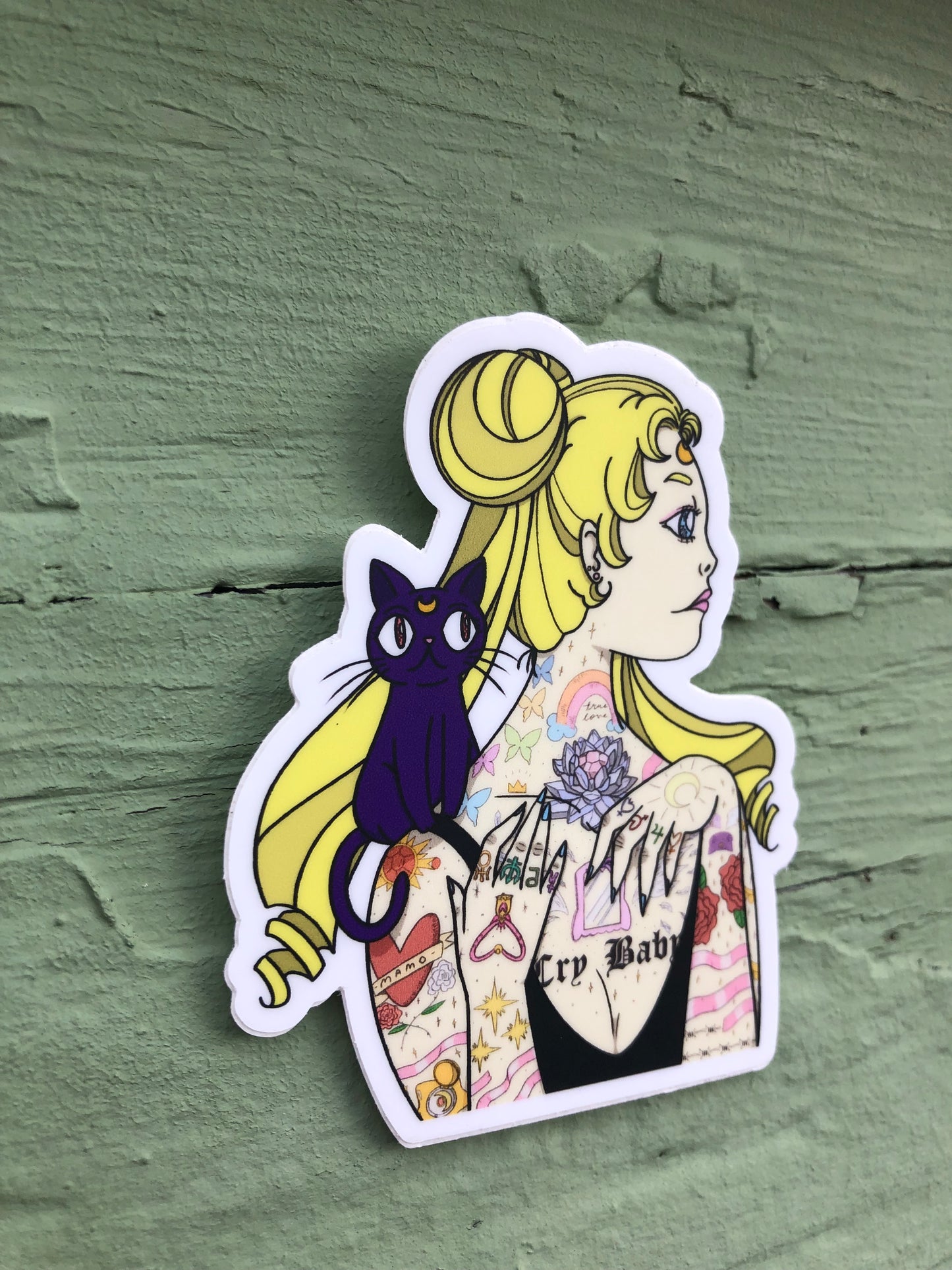 Usagi sticker - based on a DTIYS by Heather Mahler