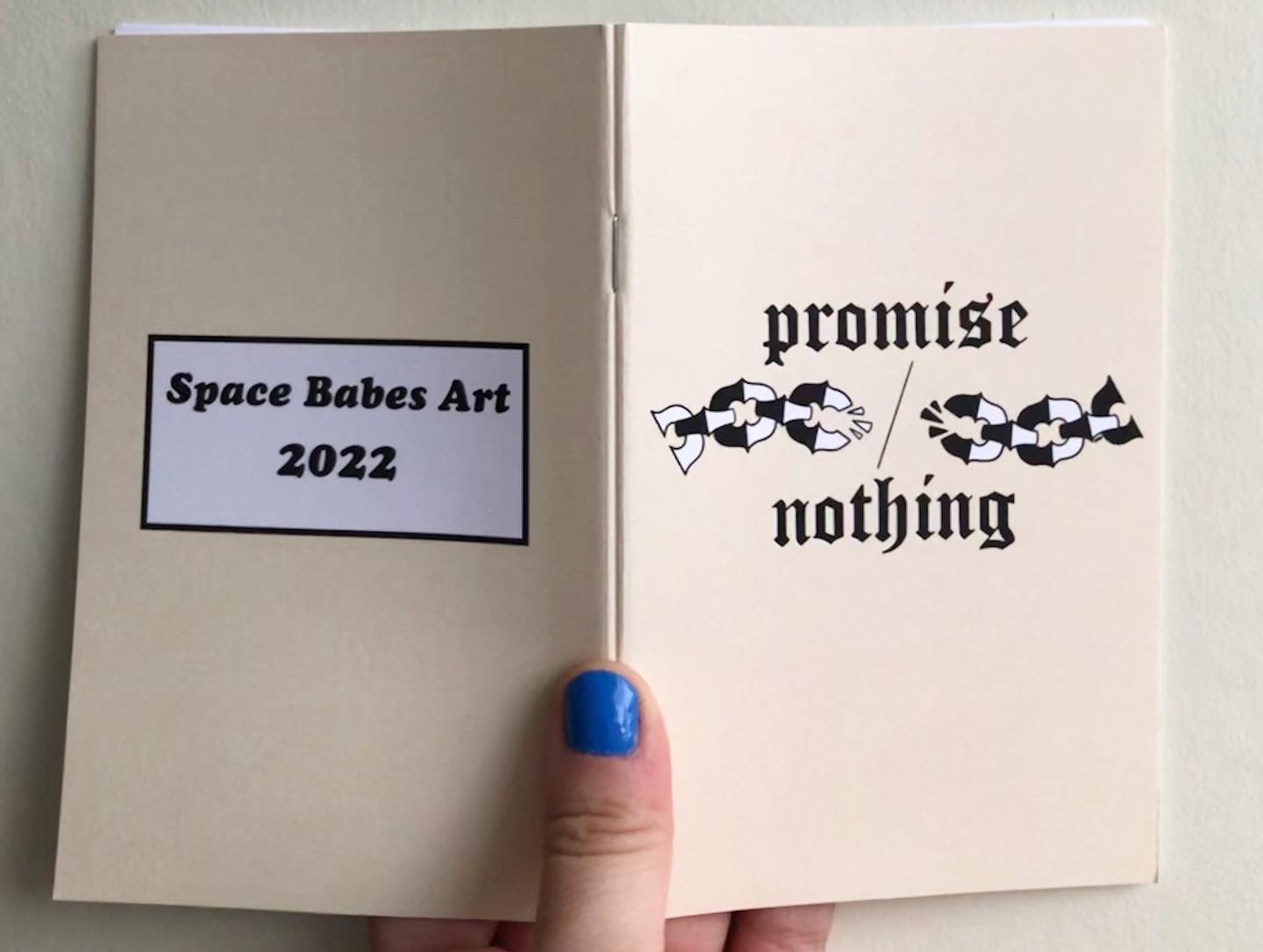 Promise Nothing notebook
