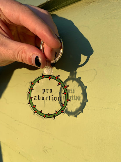 Pro Abortion Keychain